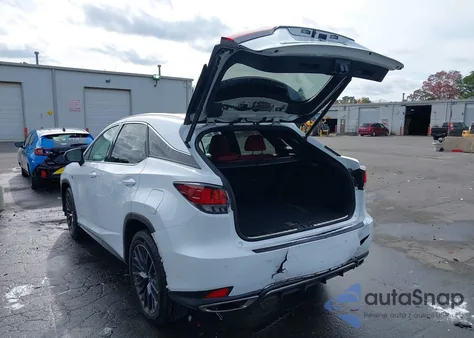 2021 Lexus Rx 350 F Sport Handling from USA, damaged, VIN 2T2YZMDA2MC261933